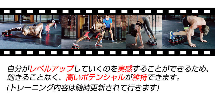 トレーニング内容は随時更新予定